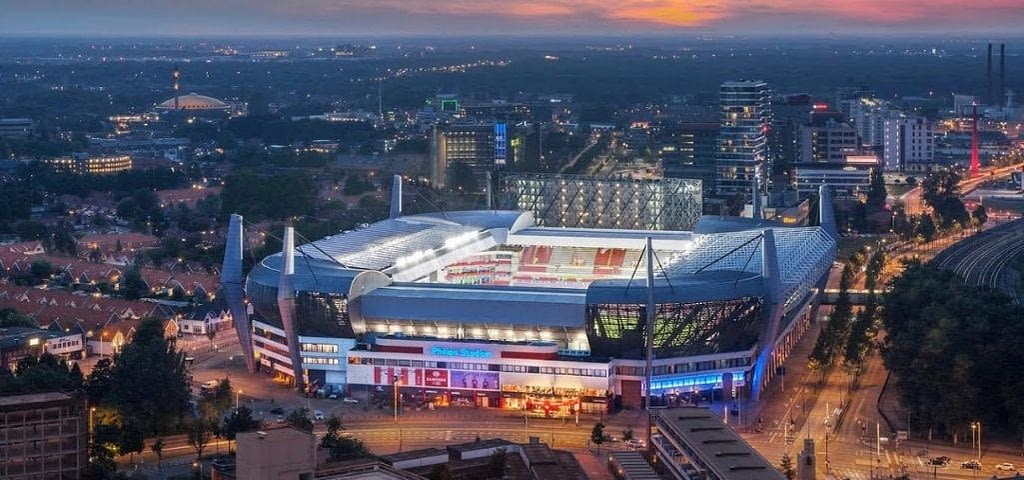 PSV Promo Blog 4 PSV Eindhoven adjudica a Megalux 380 m2 de pantalla LED para su innovador proyecto en el Philips Stadion