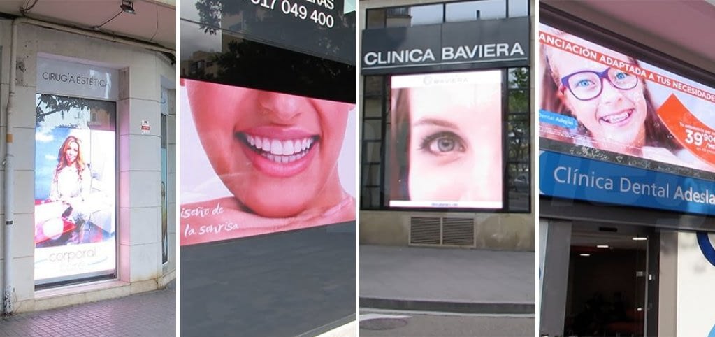 Pantallas publicitarias para clínicas Pantallas publicitarias para clínicas