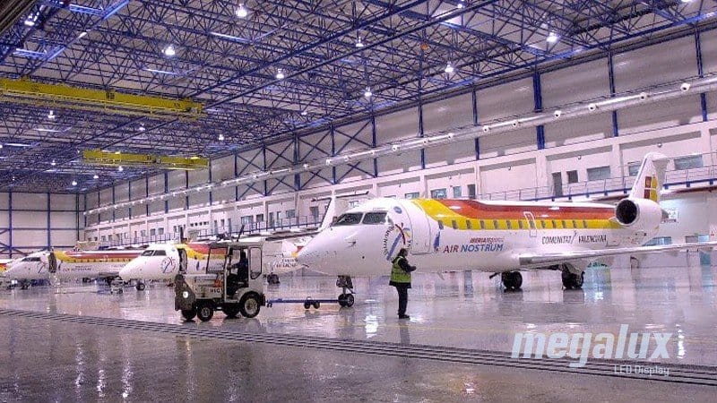 Air Nostrum adjudica a Megalux la renovación de sus instalaciones